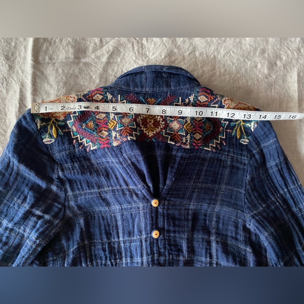 Johnny Was Button Up Top - image 6